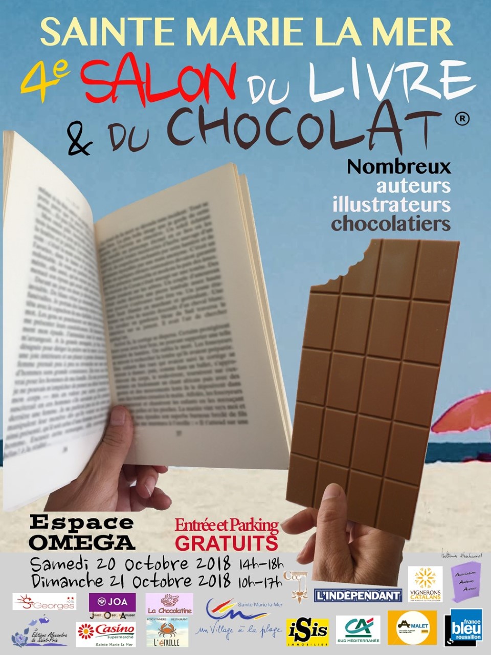 Thumbnail affiche 2018 4e salon du livre et du chocolat